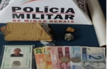 Dinheiro e droga foram encontrados no Porto Velho