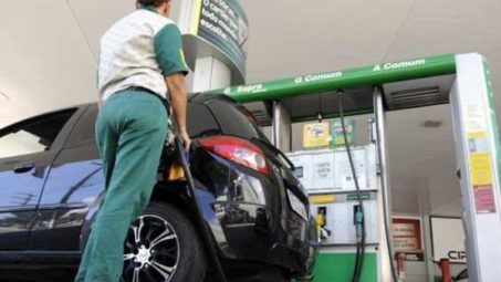 Aumento combustível gasolina