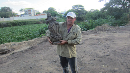 Santa milagrosa encontrada no rio itapecerica divinópolis