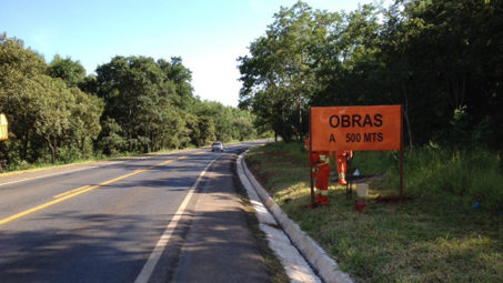 Obras na MG-050 em Doresópolis