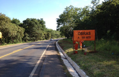 Obras na MG-050 em Doresópolis