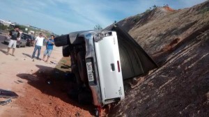 Condutor da Hilux não se feriu (Foto: Divulgação) 