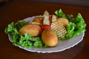 A tradicional batata recheada do bar ganha requinte e ainda mais sabor para o Prato da Casa.