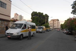 80% das vans já passaram pela vistoria (Foto: Divulgação/PMD)