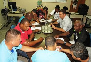 O modelo da competição foi definido em reunião com o secretário de esportes (Foto: Divulgação/PMD)