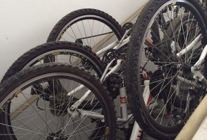 Bicicletas estão encostadas (Foto: Divulgação/Sintram)