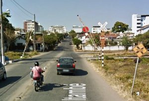 Passagem de nível no bairro Planalto (Foto: Divulgação)