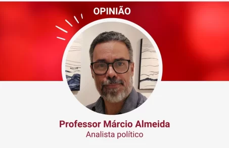 Professor márcio almeida jornalista e analista político