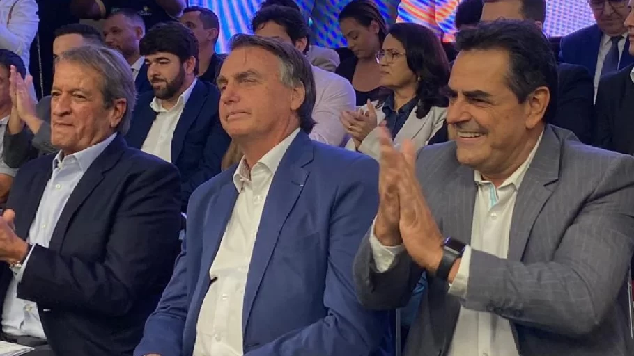 Bolsonaro participou da posse de Domingos Sávio na presidência do PL Minas (Foto: Divulgação/Assessoria Domingos Sávio)