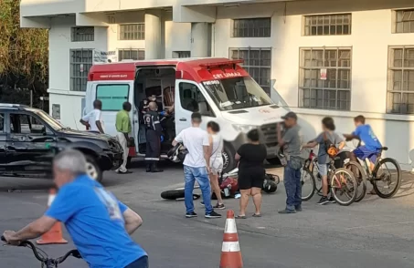 acidente no bairro esplanada em divinópolis