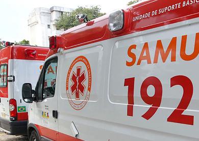 SAMU atende explosão em fábrica de fogo em Samonte