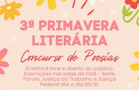 OAB Divinópolis promove Concurso Literário