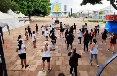 Projeto Zumba na praça