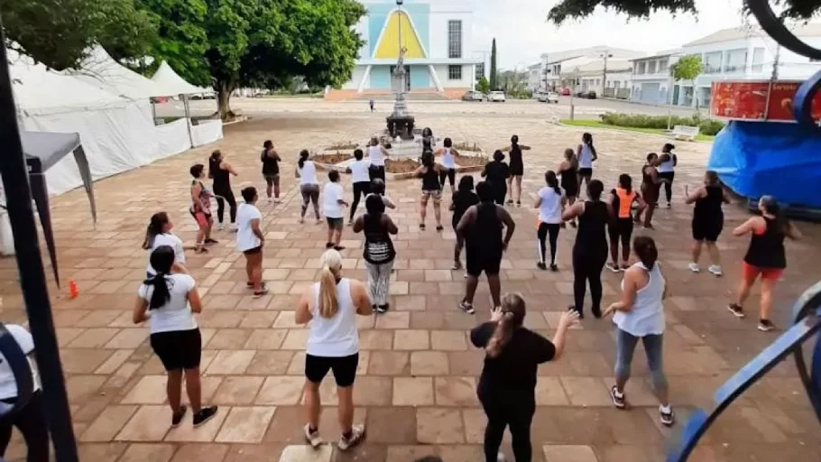 Projeto Zumba na praça