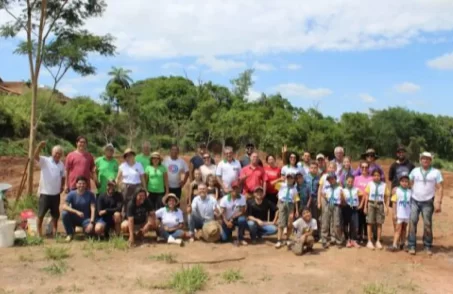 Bom Despacho realiza plantio de mudas de árvores