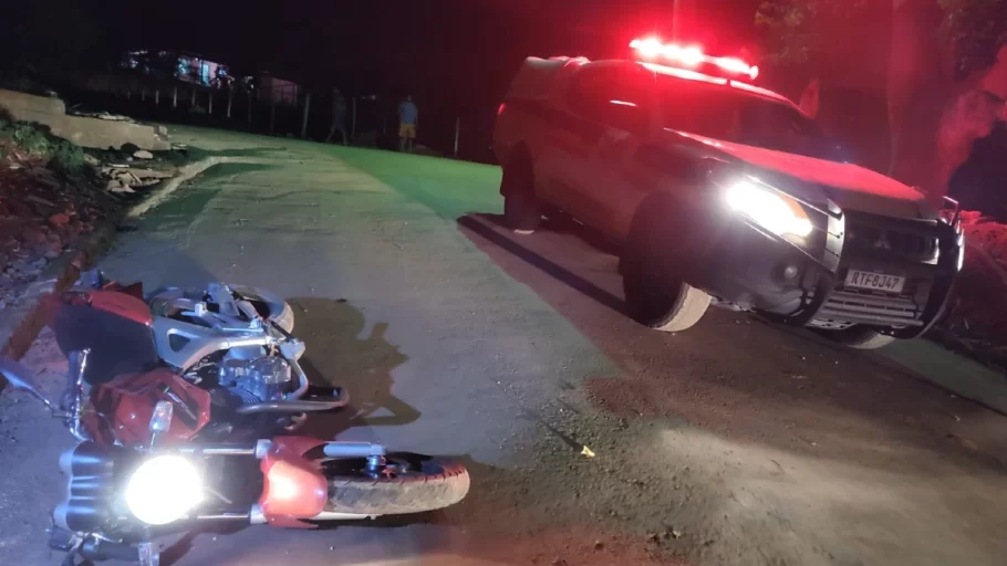 motociclista escapa de blitz em conceição do pará