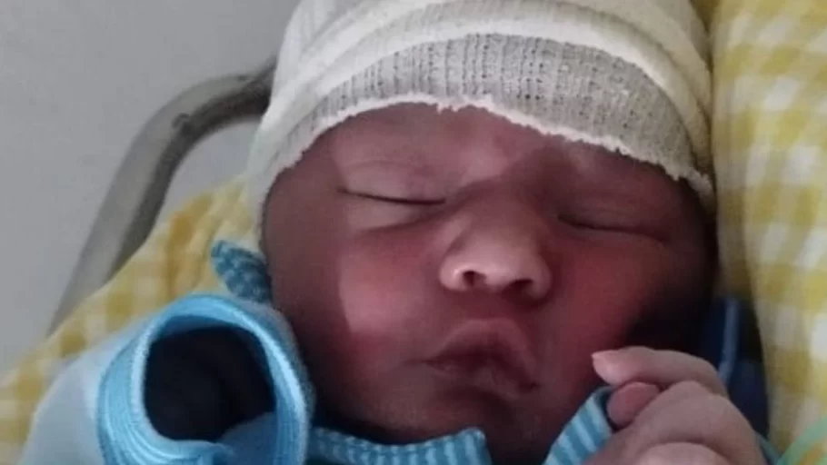 Pedro Miguel, primeiro bebê nascer de 2024 em Divinópolis. (Foto: Divulgação CSSJD)