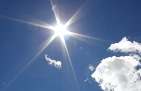 sol e calor no centro-oeste de minas