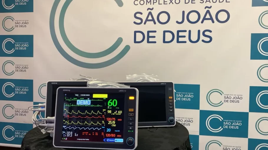 CSSJD recebe doação de 10 monitores multiparamétricos de Associação