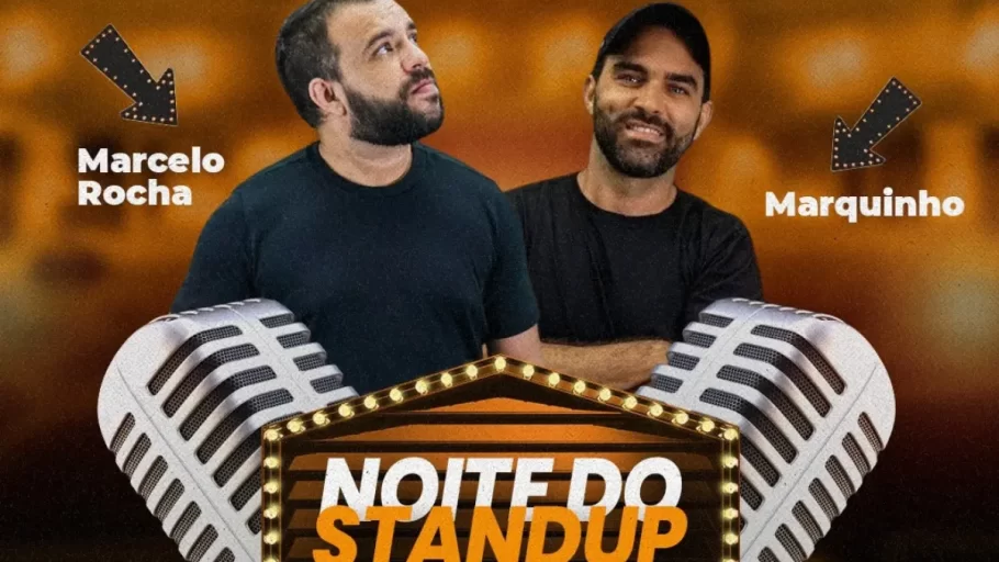 Noite de Stand Up com Marcelo Rocha e Marquinho em Divinópolis