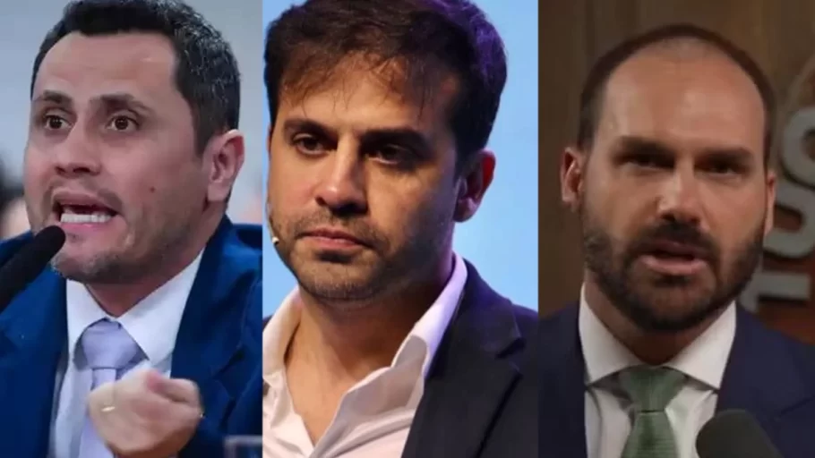 cleitinho - pablo marçal - eduardo bolsonaro investigados por fake news rs