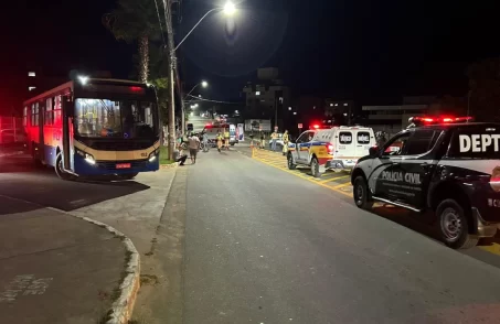 mulher atropelada na avenida paraná em divinópolis