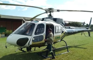Cemig envia helicóptero para restauração de energia no RS
