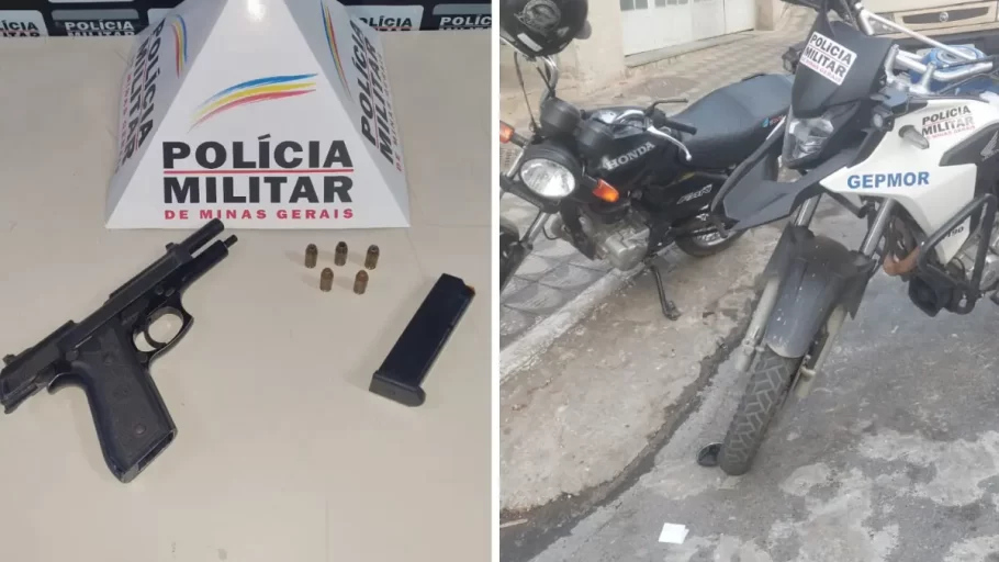 PM prende foragido da justiça e recupera motocicleta roubada em Nova Serrana