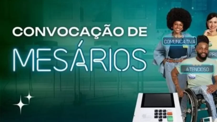 Convocação de mesários nas eleições 2024 em MG