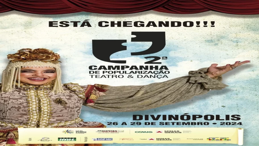 Divinópolis recebe pelo 2º ano a Campanha de Popularização do Teatro e da Dança.