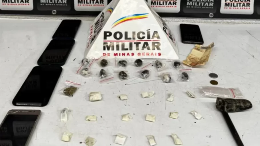 PM prende suspeitos de tele-entrega de drogas em Divinópolis