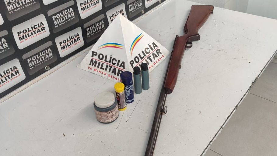 Idoso é preso por violência doméstica e porte ilegal de arma no bairro Paraíso