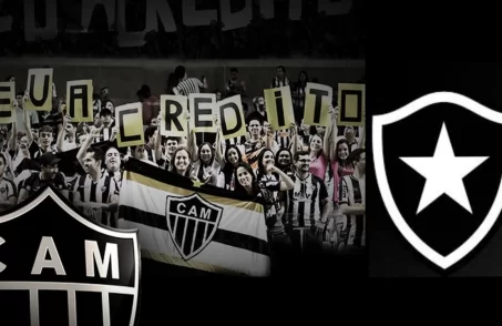 Atlético-MG e Botafogo decidem a Libertadores 2024 em grande final. (FOTO: Reprodução Redes Sociais)