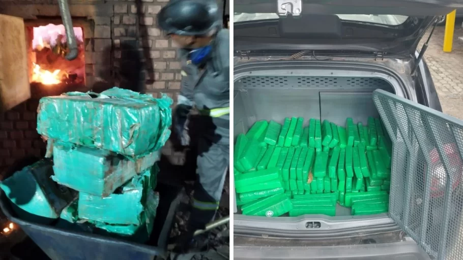 maconha incinerada em divinópolis mg