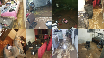 “Perdi tudo”, desabafa costureira que teve casa inundada, em Divinópolis. (FOTO: Reprodução Redes Sociais)