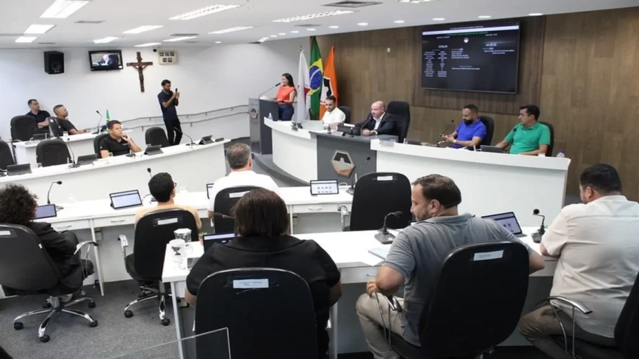 Câmara realiza reunião ordinária simulada para capacitar novos vereadores (FOTO: Divulgação CMD)