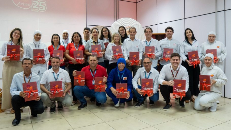 Avivar Alimentos celebra 25 anos com livro que homenageia sua trajetória. (FOTO: Divulgação)