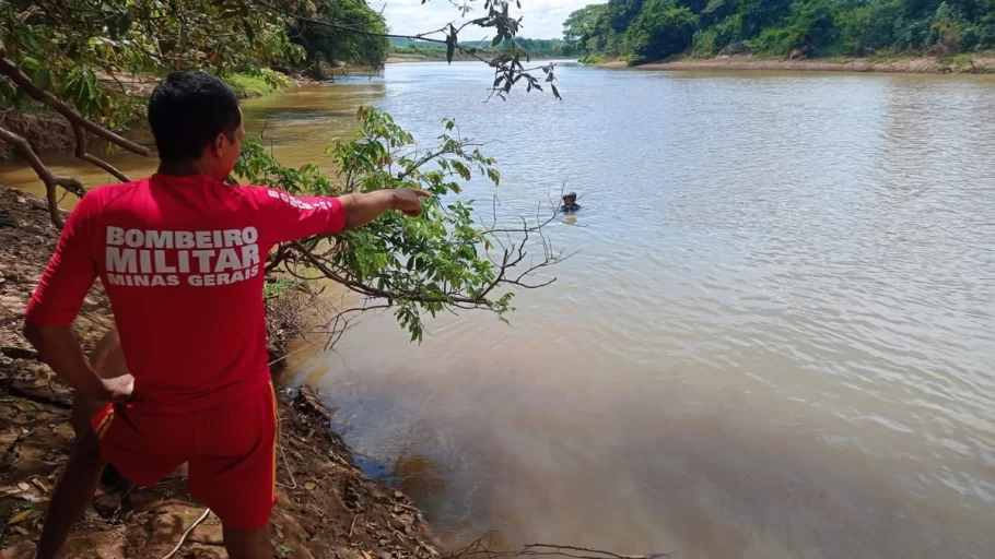 afogamento no rio em papagaios