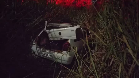 Homem morre em acidente em Pará de Minas.(FOTO: Policia Militar Rodoviária)